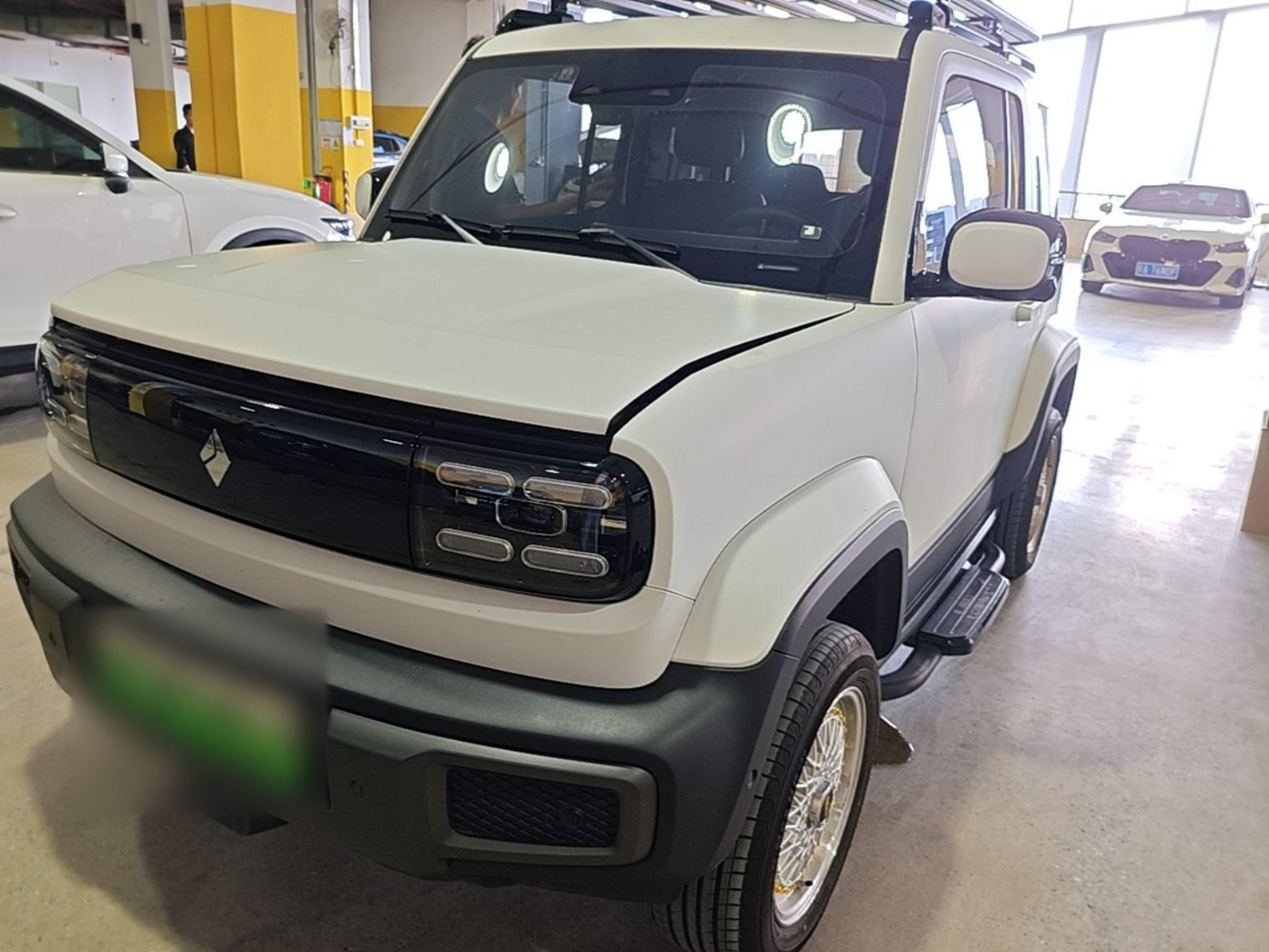 Under Front Bumper