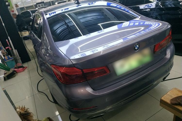 Used BMW 5 Series New Energy 2019 Updated Version 530Le Luxury Package Rear Left 45 Deg