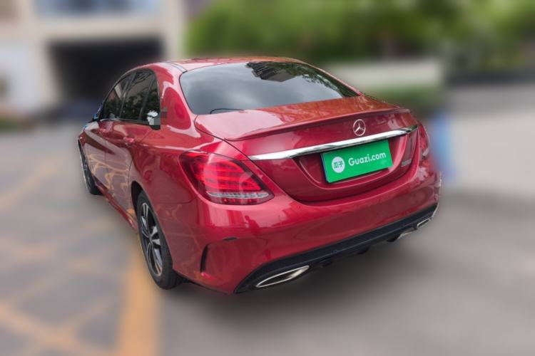 Used Mercedes-Benz C-Class 2018 C 200 Sport Edition Rear Left 45 Deg