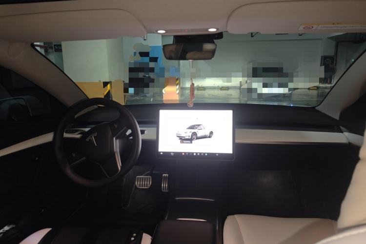 Used Tesla Model 3 2022 Performance High-Performance All-Wheel-Drive Version Center Console