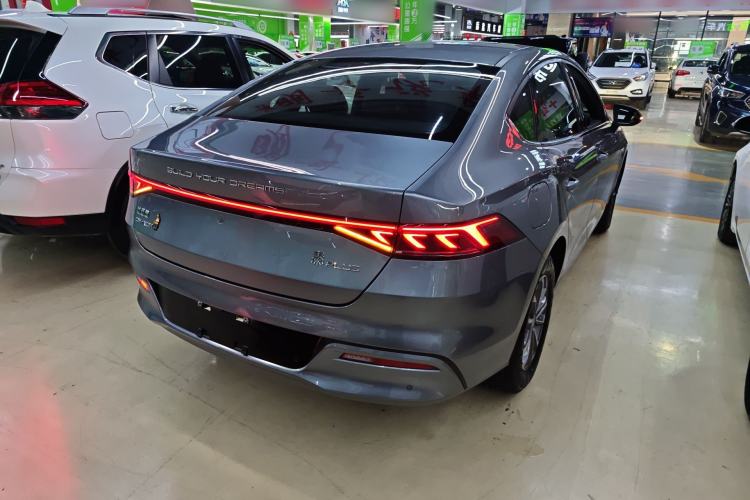 Used BYD Qin PLUS 2024 HONOR Edition DM-i 55KM Leading Model Rear Right 45 Deg