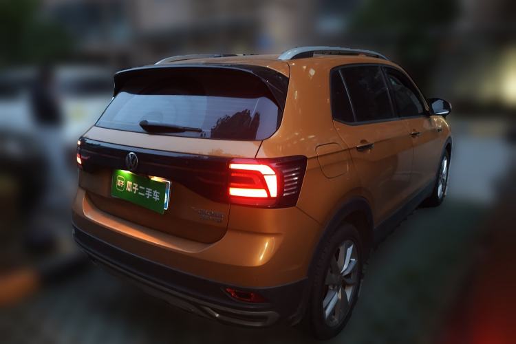 Used Volkswagen T-Cross 2019 280TSI DSG Comfort Edition Rear Right 45 Deg