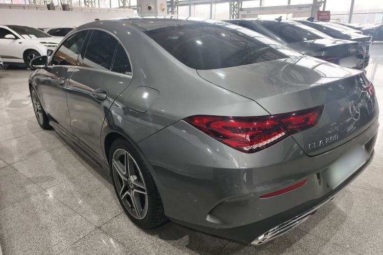 Used Mercedes-Benz CLA 2021 CLA 200 Rear Left 45 Deg