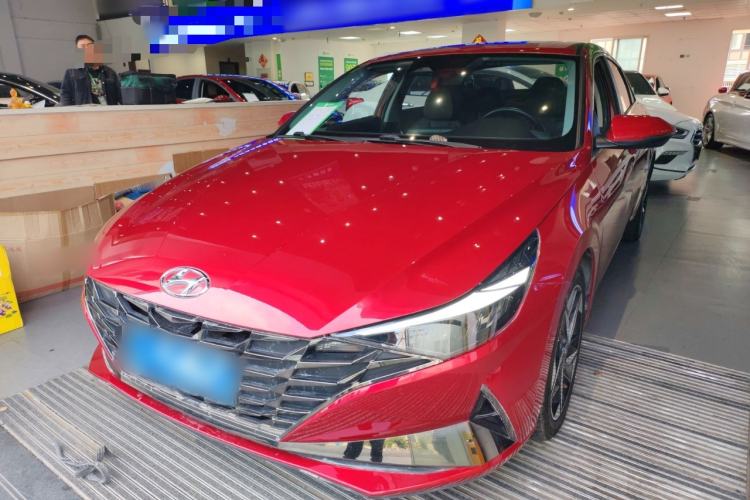 Used Hyundai Elantra 2021 1.5L CVT LUX Prestige Edition