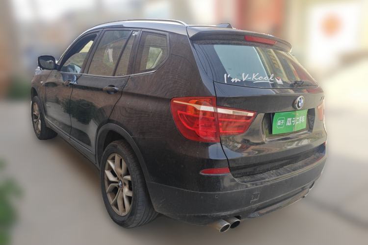 Used BMW X3 2013 Restyled xDrive28i Leading Edition Rear Left 45 Deg