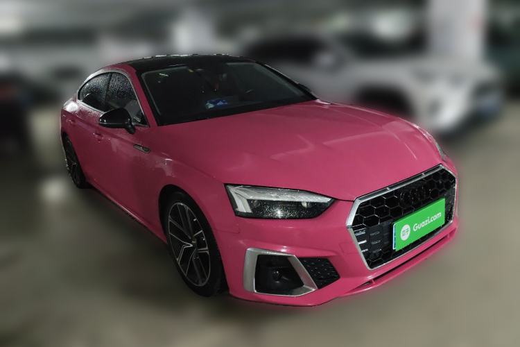 Used Audi A5 2021 Sportback 40 TFSI Stylish and Elegant Model Front Right 45 Deg