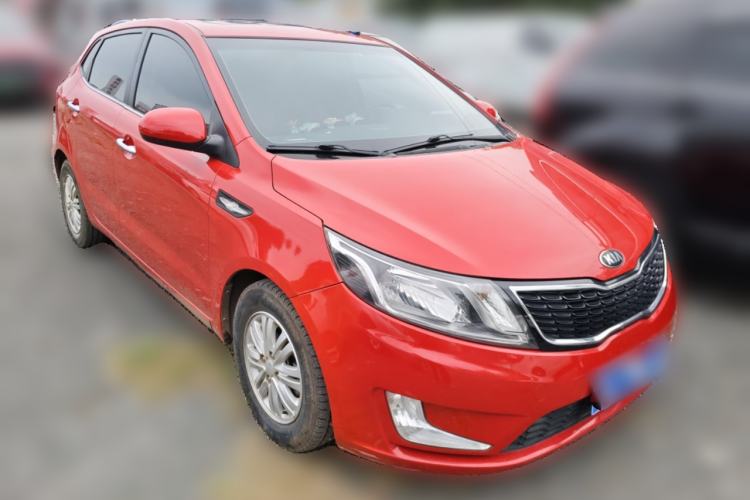 Used Kia K2 2012 Hatchback 1.4L Automatic Cool Edition Front Right 45 Deg