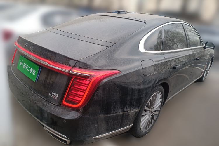 Used Hongqi H9 2020 3.0T Smart Connect Flagship Edition Rear Right 45 Deg