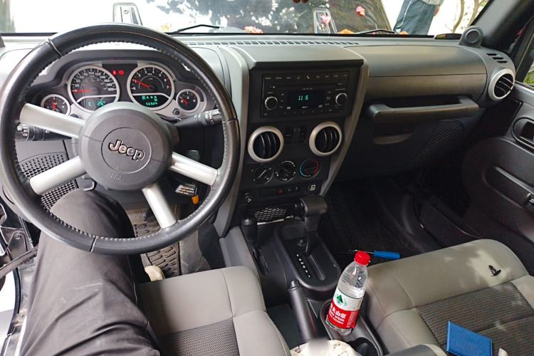 Used Jeep Wrangler 2010 3.8L Sahara two-door model
