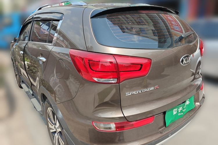 Used Kia Sportage R 2015 2.0L Automatic Two-Wheel Drive DLX Model Rear Left 45 Deg