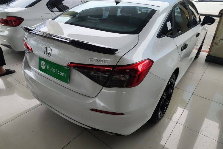 Used Honda Civic 2022 240TURBO CVT Dynamic Edition Rear Right 45 Deg