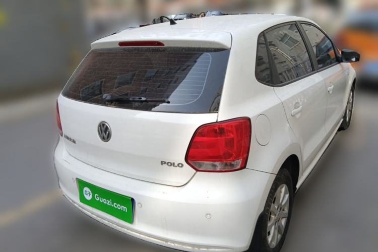 Used Volkswagen Polo 2011 1.4L Manual ZhiLe Edition Rear Right 45 Deg