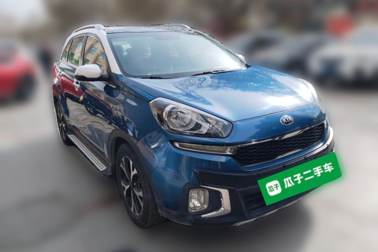 Used Kia KX3 2015 1.6L Automatic Two-Wheel Drive DLX Front Right 45 Deg