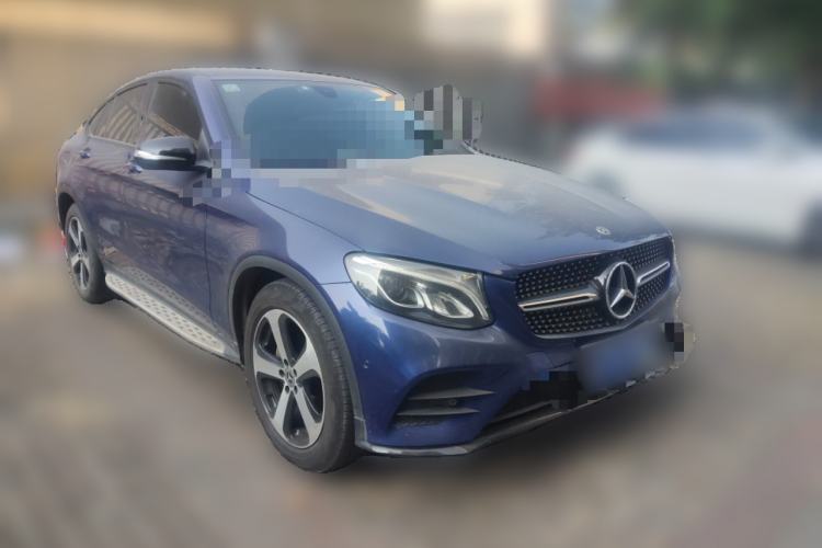 Used Mercedes-Benz GLC Coupe 2018 GLC 200 4MATIC Coupe SUV Front Right 45 Deg