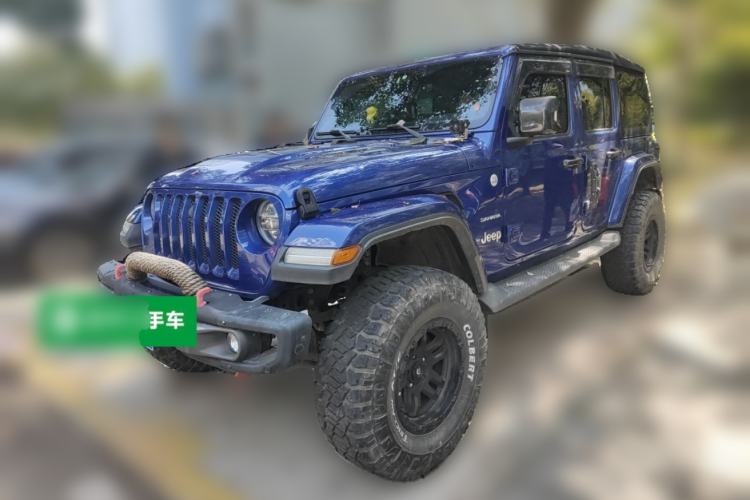 Used Jeep Wrangler 2019 2.0T Sahara Four-Door Version China VI Emission Standard