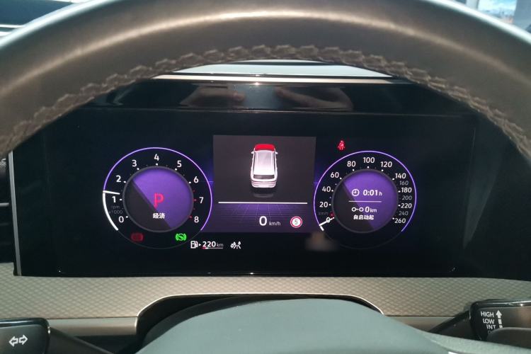 Used Volkswagen Tavendor 2023 380TSI Four-Wheel Drive R-Line Cruise Edition Instrument Cluster