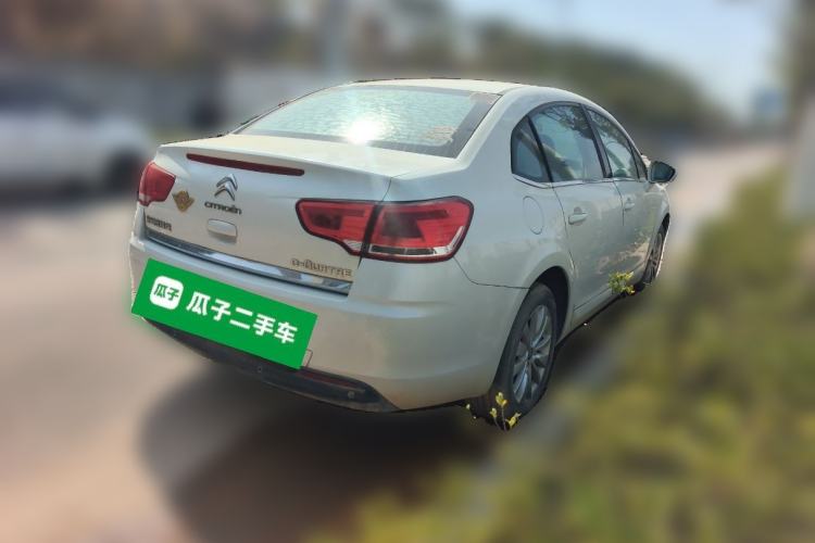 Used Citroen C-Quatre 2013 Sedan 1.6L Manual - Prestige Model Rear Right 45 Deg