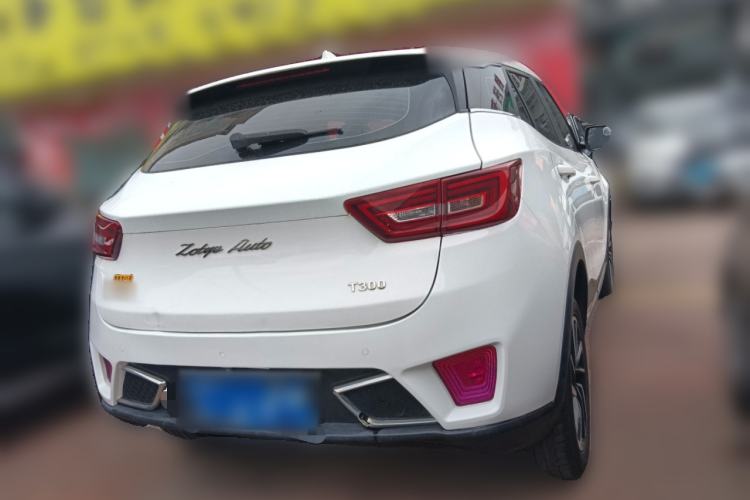 Used Zotye T300 2017 1.5L Manual Luxury Model Rear Right 45 Deg