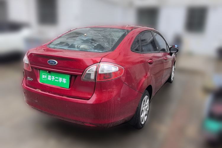 Used Ford Fiesta 2009 Sedan 1.5L Manual Fashion Edition Rear Right 45 Deg