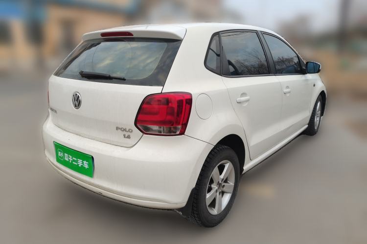 Used Volkswagen Polo 2011 1.4L Manual ZhiLe Edition Rear Right 45 Deg