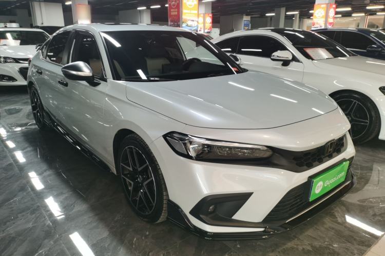 Used Honda Civic 2023 HATCHBACK 2.0L eHEV Extreme Control Edition Front Right 45 Deg