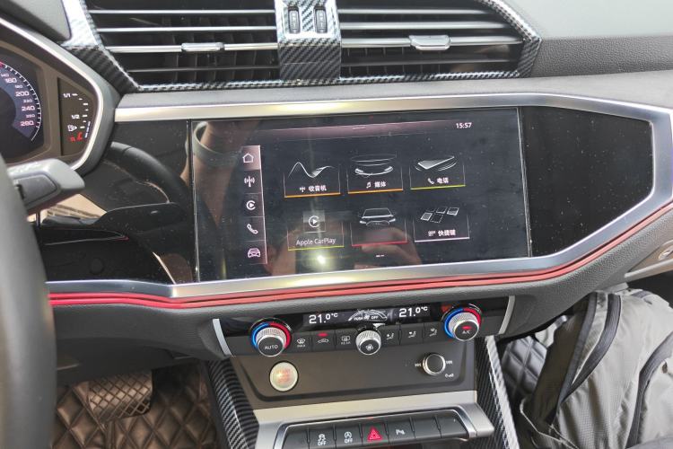 Used Audi Q3 2019 35 TFSI Advanced Dynamic Edition Audio And AC Panel