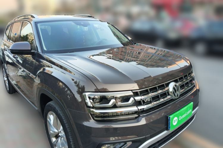 Used Volkswagen Teramont 2017 380TSI Four-Wheel Drive Flagship Edition Front Right 45 Deg