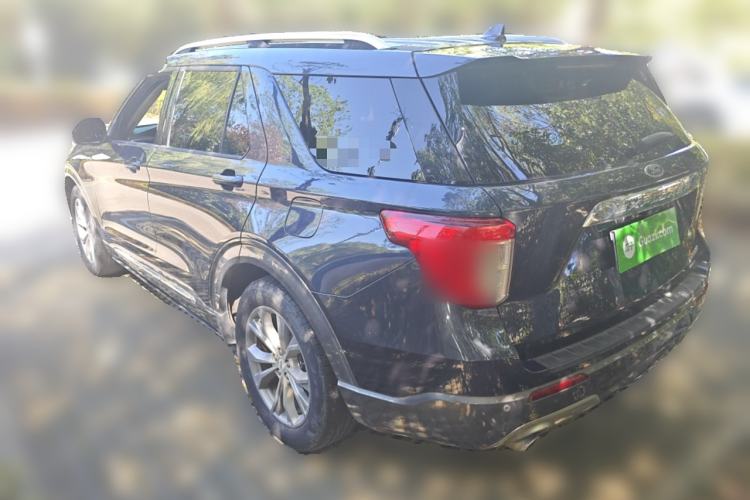 Used Ford Explorer 2020 EcoBoost 285 Rear-Drive Trend Edition 6 Seats Rear Left 45 Deg