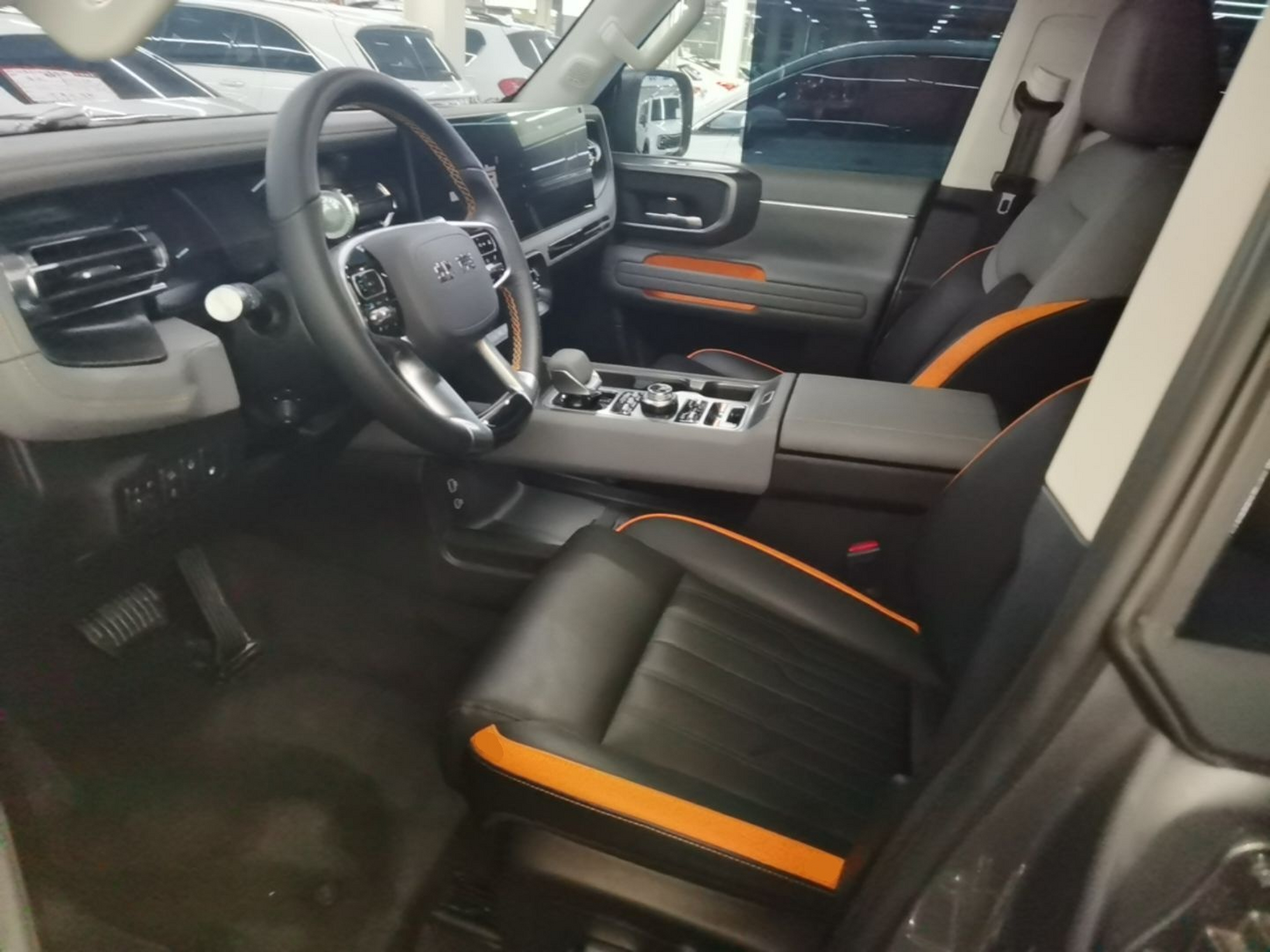 Avant de la voiture