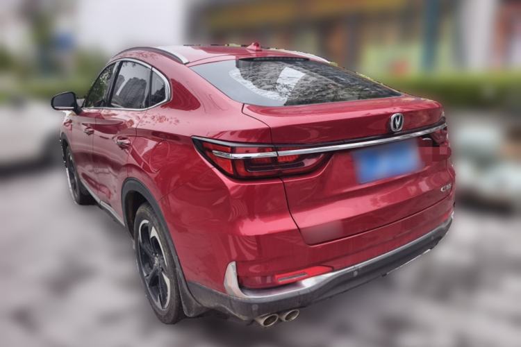 Used CHANGAN CS85 COUPE 2019 2.0T Automatic Luxury Edition China VI Standard Rear Left 45 Deg