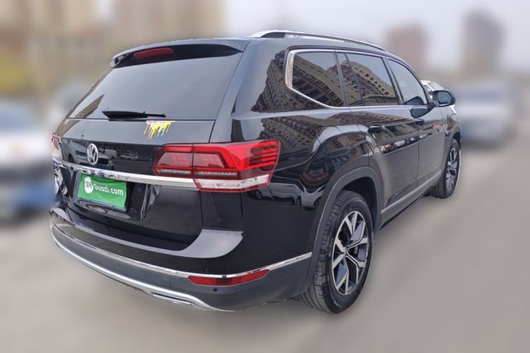 Used Volkswagen Teramont 2020 380TSI Four-Wheel Drive Luxury Version China VI Standard Rear Right 45 Deg