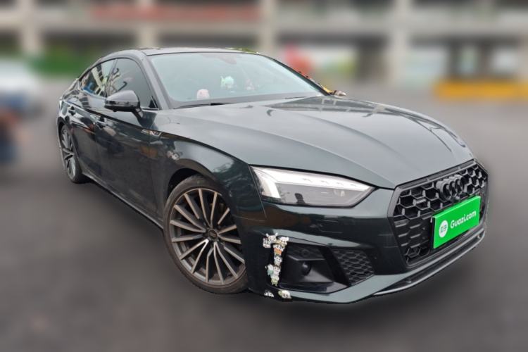 Used Audi A5 2024 Sportback 40 TFSI quattro Luxury Dynamic Model Front Right 45 Deg