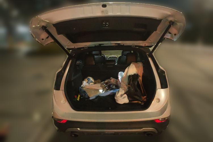 Used Lincoln MKC 2017 2.0T Four-Wheel Drive Prestige Edition Trunk