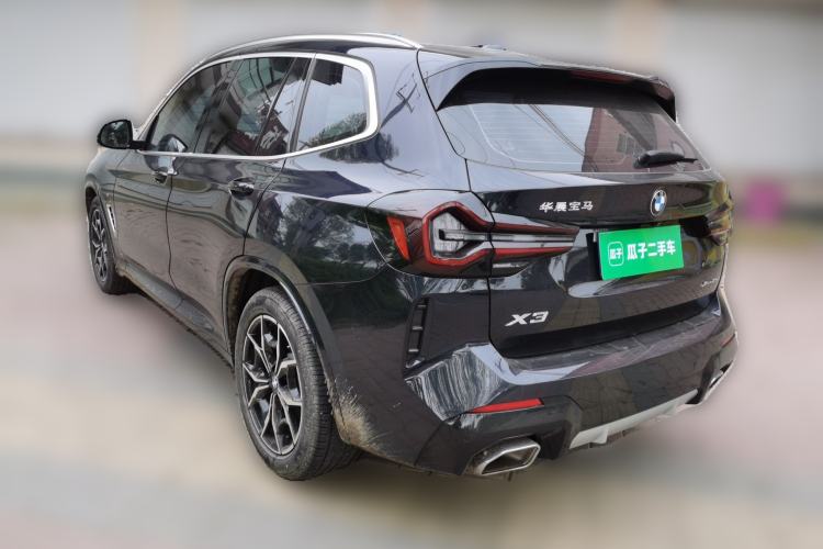 Used BMW X3 2022 Restyled xDrive25i M Sport Package Rear Left 45 Deg