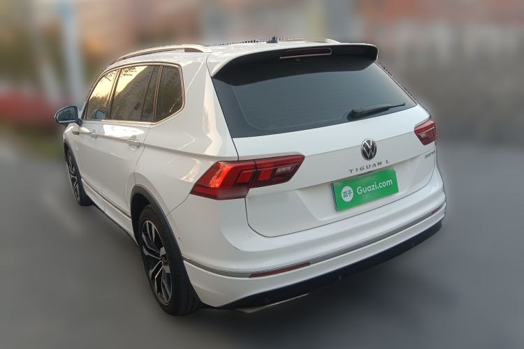 Used Volkswagen Tiguan L 2021 330TSI Automatic Two-Wheel Drive R-Line Enhanced Edition Rear Left 45 Deg