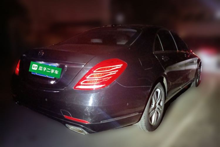 Used Mercedes-Benz S-Class 2017 S 320 L Luxury Model Rear Right 45 Deg