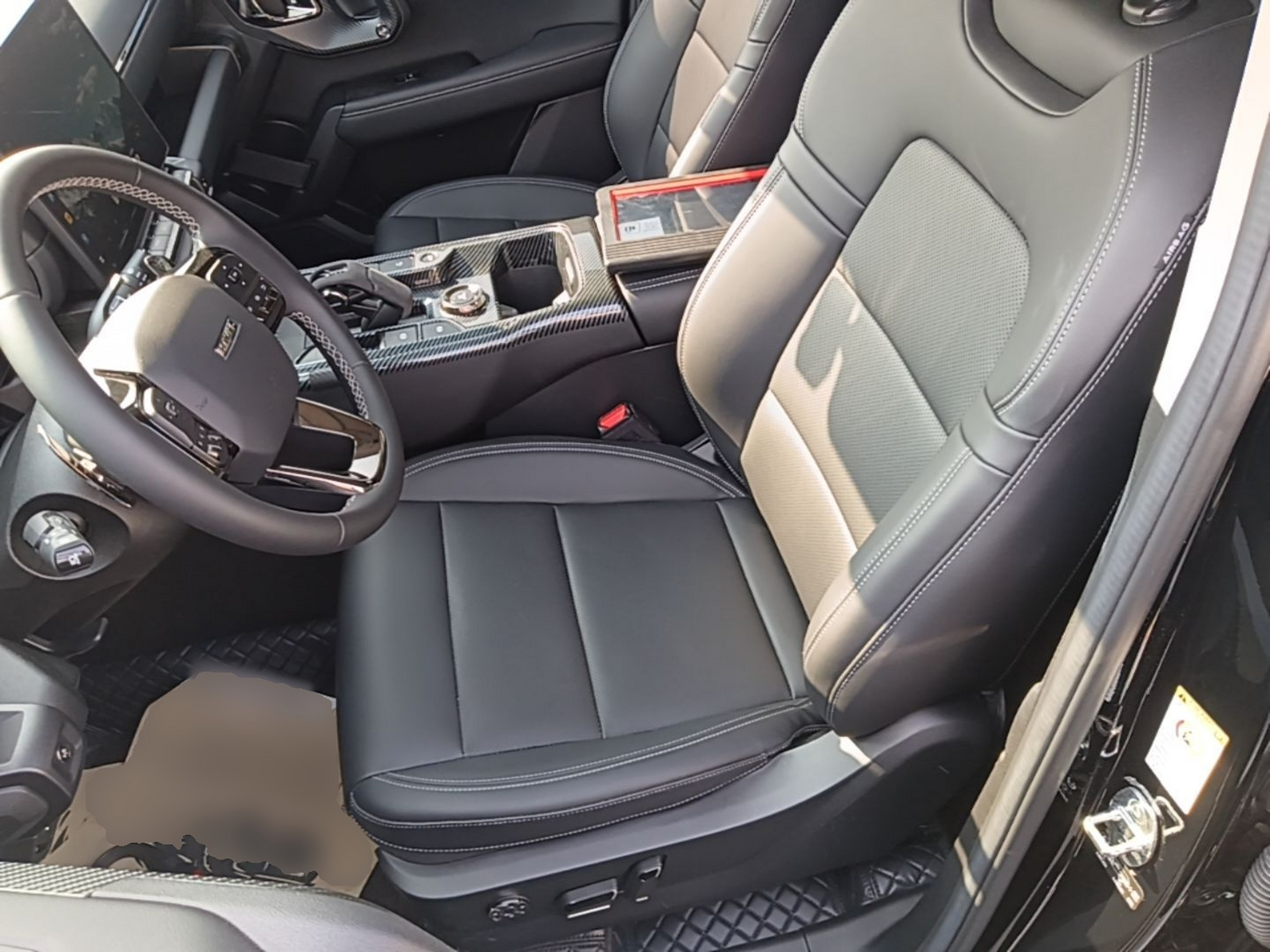 Avant de la voiture