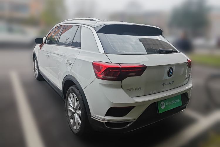 Used Volkswagen T-ROC 2021 280TSI DSG Two-Wheel Drive Elite Connect Edition Rear Left 45 Deg