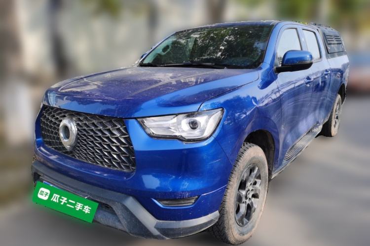 Used Great Wall Poer 2021 2.0T Commercial Version Automatic Diesel 4x4 Elite Long-Box GW4D20M