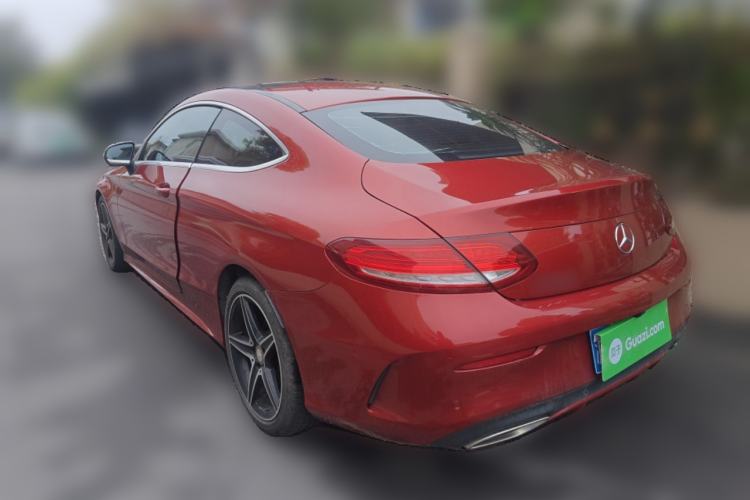 Used Mercedes-Benz C-Class 2016 C 200 Coupe Rear Left 45 Deg