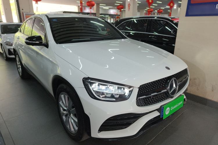 Used Mercedes-Benz GLC Coupe 2020 GLC 260 4MATIC Coupe SUV Exterior 1