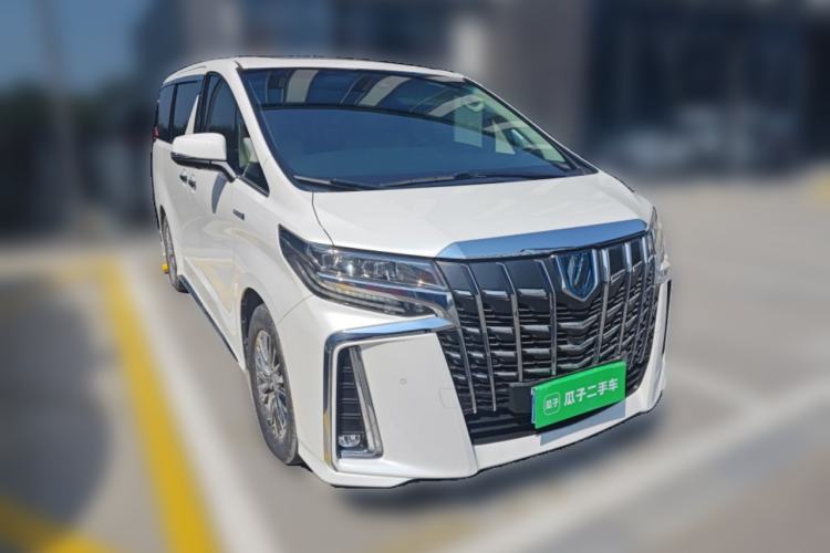 Used Toyota Alphard 2021 Dual-Motor 2.5L Premium Edition Front Right 45 Deg