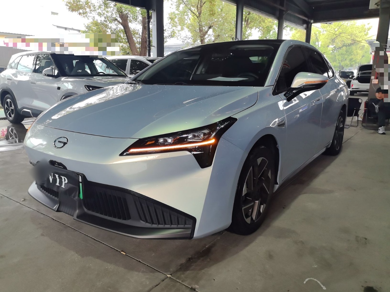 Parte inferior delantera