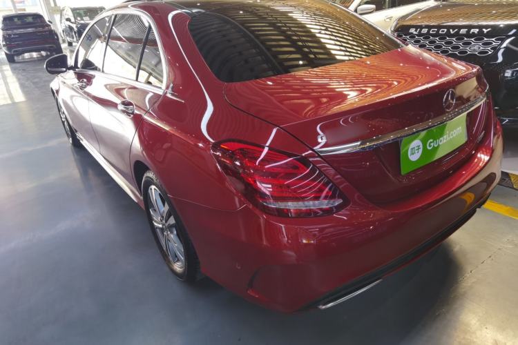 Used Mercedes-Benz C-Class 2017 Facelift C 200 L Sport Edition Rear Left 45 Deg