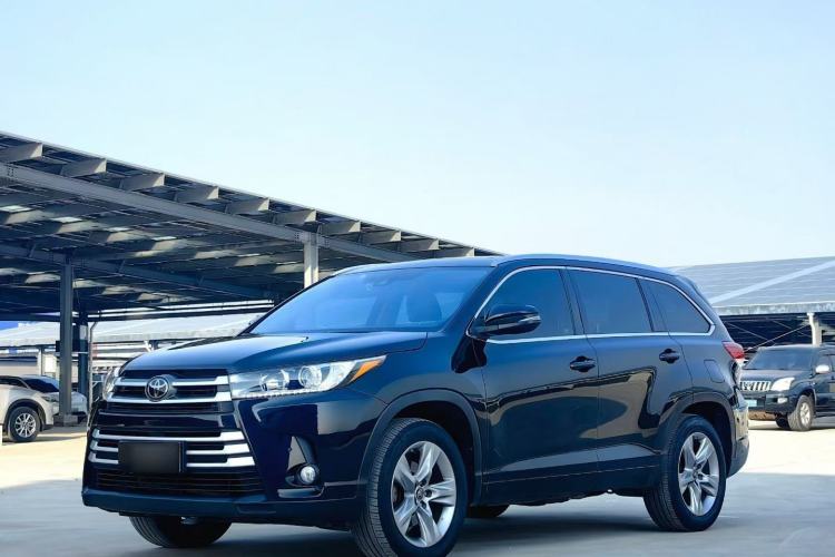 Used Toyota Highlander 2018 2.0T Four-Wheel Drive Luxury Edition 7 Seats China V Emission Standard