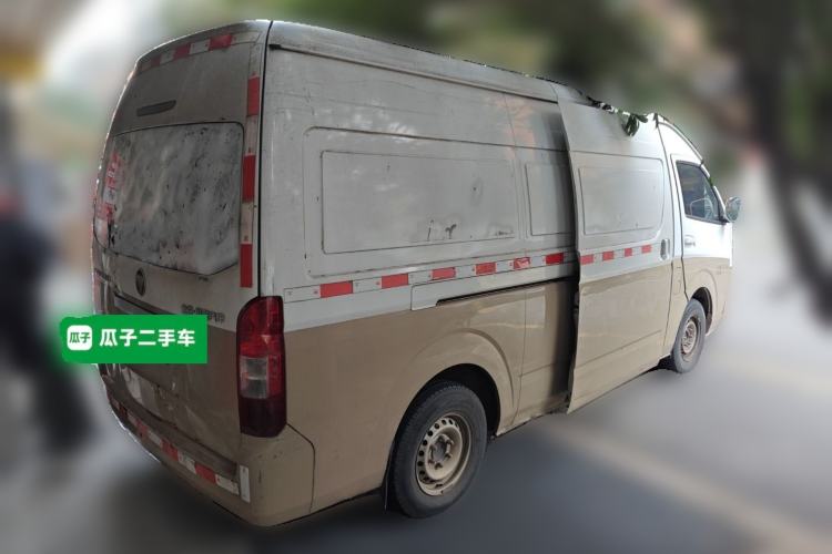 Used Foton Scenic G9 2020 2.8T Diesel Commercial Version Long Wheelbase High Roof 2-Seater Van 4J28TC3