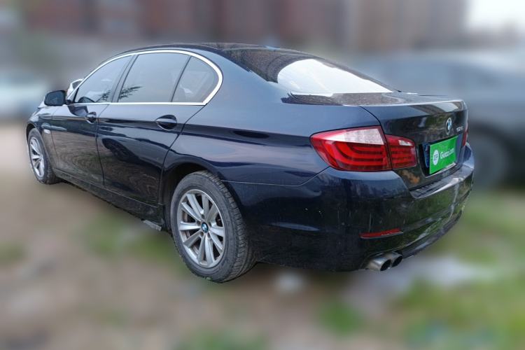 Used BMW 5 Series 2013 525Li Luxury Model Rear Left 45 Deg