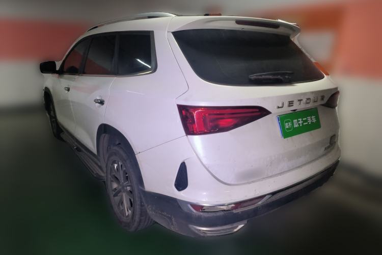 Used JETOUR X90 2019 1.5T DCT Enjoyment Version 5 Seats China VI Standard Rear Left 45 Deg