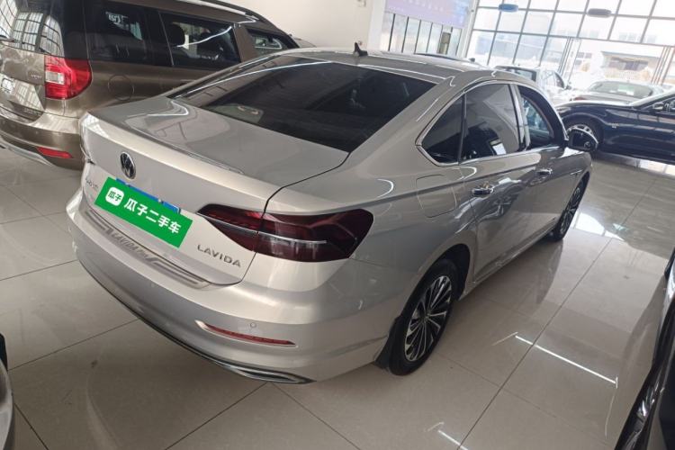 Used Volkswagen Lavida 2019 1.5L Automatic Comfort Edition China VI Standard Rear Right 45 Deg