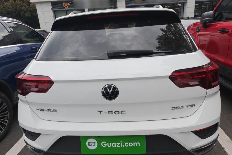 Used Volkswagen T-ROC 2021 Revised Version 280TSI DSG Two-Wheel Drive Elite Connect Edition Rear